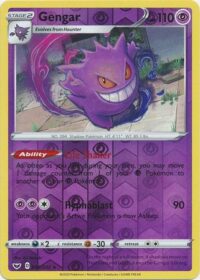 Gengar - 085/202 - Holo Rare Reverse Holo - Inglés