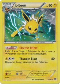 Jolteon - 26/98 - Holo Rare - Ingles