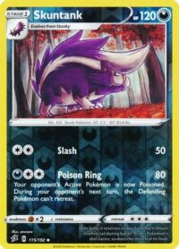 Skuntank - 115/192 - Uncommon Reverse Holo - Español