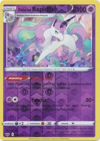 Galarian Rapidash - 082/202 - Rare Reverse Holo - Español