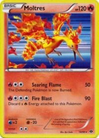 Moltres - 14/99 - Holo Rare - Inglés - LIGHTLY PLAYED