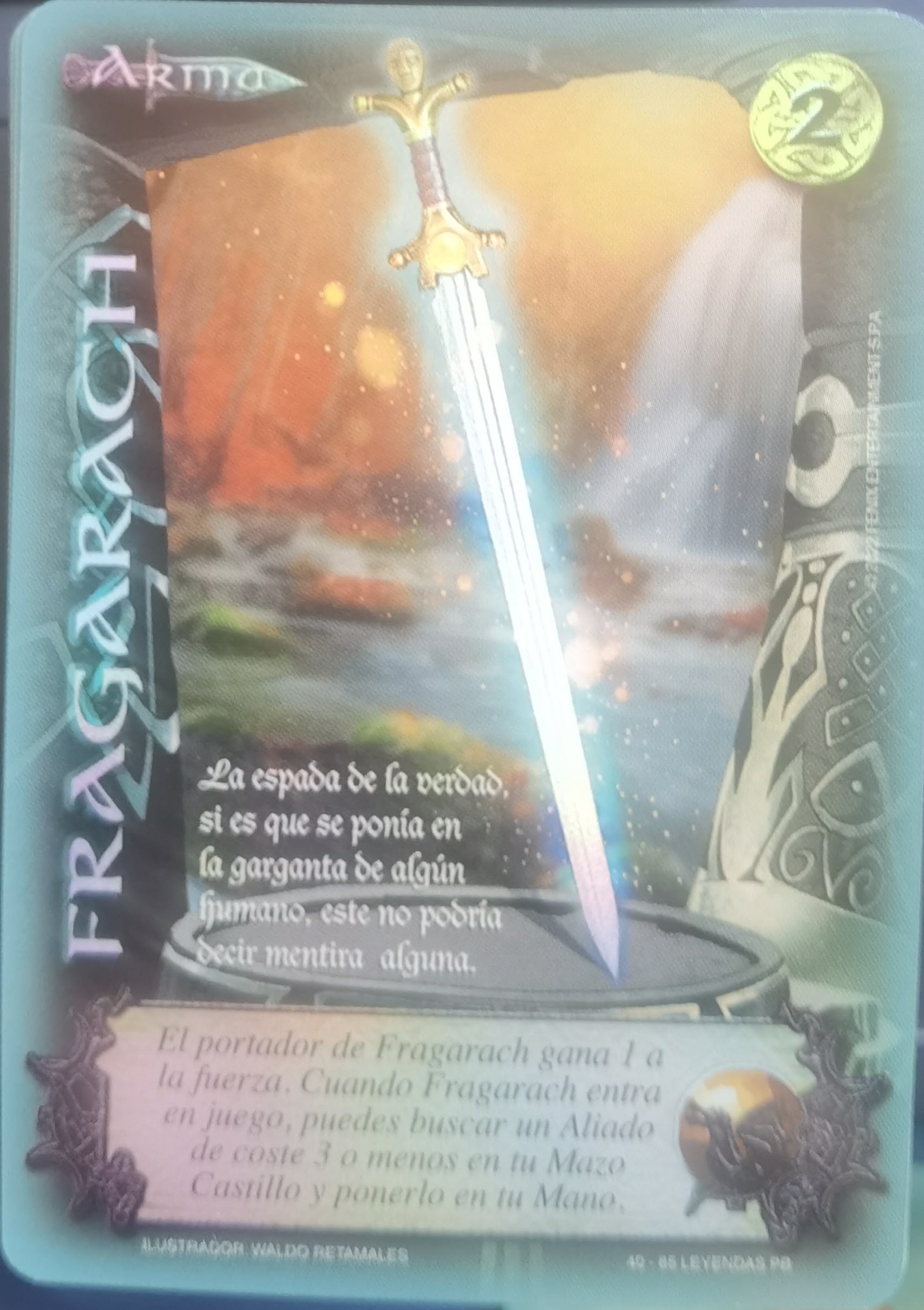 Fragarach Leyendas Huntercard Tcg