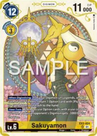 Sakuyamon (Premium Heroines Set) - EX2-024 SR - Super Rare