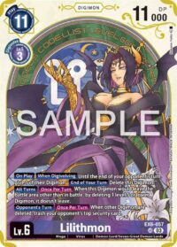 Lilithmon (Premium Heroines Set) - EX6-057 SR - Super Rare