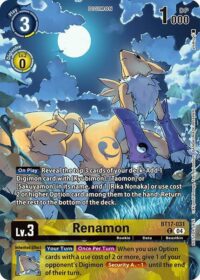 Renamon (Legend Pack 2024 Box Topper) - BT17-031 C - Common