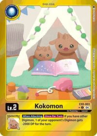 Kokomon (Limited Foil) - EX8-003 C - Common