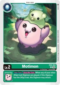 Motimon - EX8-004 U - Uncommon