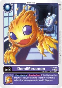 DemiMeramon - EX8-006 U - Uncommon