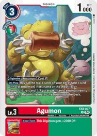 Agumon -  EX8-007 U - Uncommon