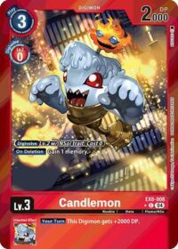 Candlemon (Limited Foil) - EX8-008 C - Common