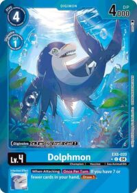 Dolphmon (Limited Foil) - EX8-020 C - Common