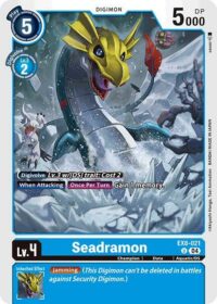 Seadramon - EX8-021 U - Uncommon