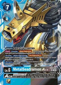 MetalSeadramon ACE - EX8-026 SR - Super Rare