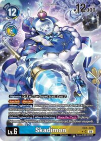 Skadimon (Alternate Art) - EX8-028 SR - Super Rare