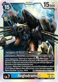 Aegisdramon - EX8-029 SR - Super Rare