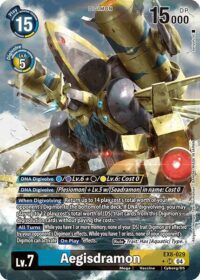 Aegisdramon (Alternate Art) - EX8-029 SR - Super Rare