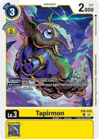 Tapirmon - EX8-030 C - Common