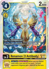 Renamon (X Antibody) - EX8-031 R - Rare