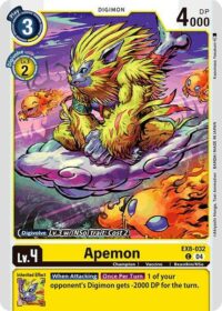 Apemon - EX8-032 C - Common