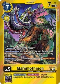 Mammothmon (Limited Foil) - EX8-034 C - Common