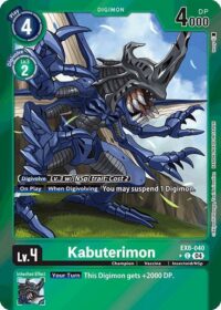 Kabuterimon (Limited Foil) - EX8-040 C - Common