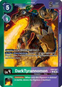 DarkTyrannomon (Limited Foil) - EX8-041 C - Common