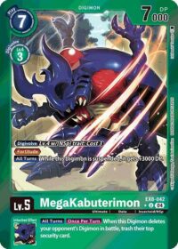 MegaKabuterimon (Limited Foil) - EX8-042 U - Uncommon