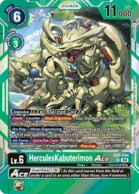 HerculesKabuterimon ACE - EX8-044 SR - Super Rare