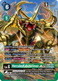 HerculesKabuterimon ACE (Alternate Art) - EX8-044 SR - Super Rare