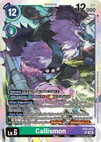 Callismon - EX8-045 SR - Super Rare