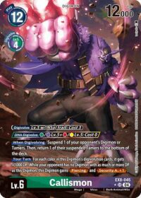 Callismon (Alternate Art) - EX8-045 SR - Super Rare