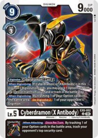 Cyberdramon (X Antibody) - EX8-052 U - Uncommon