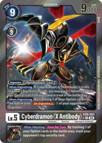 Cyberdramon (X Antibody) (Limited Foil) - EX8-052 U - Uncommon