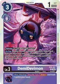 DemiDevimon - EX8-057 R - Rare