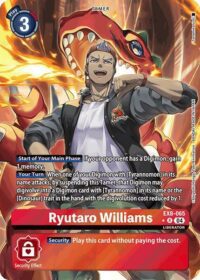 Ryutaro Williams (Alternate Art) - EX8-065 R - Rare