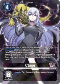 Close (Alternate Art) - EX8-067 R - Rare