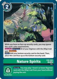 Nature Spirits - EX8-069 U - Uncommon