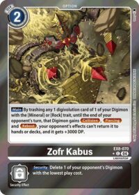 Zofr Kabus (Limited Foil) - EX8-070 C - Common