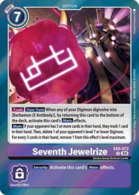 Seventh Jewelrize - EX8-072 R - Rare