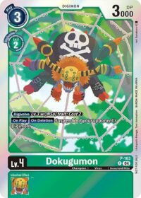 Dokugumon (-Chain of Liberation- Upgrade Pack - Digimon Promotion Cards (D-PR) - P-163 - Promo