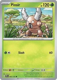 Pinsir - Common Reverse Holo - 003/131 - Inglés