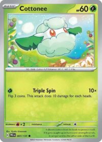 Cottonee - Common Reverse Holo - 007/131 - Inglés