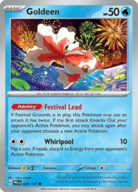 Goldeen - Common Reverse Holo - 020/131 - Inglés