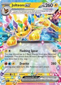 Jolteon ex - 030/131 - Double Rare - 030/131 - Inglés