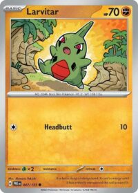 Larvitar - Common Reverse Holo - 047/131 - Inglés