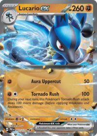 Lucario ex - Double Rare - 051/131 - Inglés