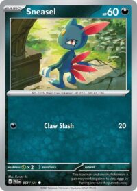 Sneasel - Common - 061/131 - Inglés