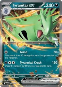 Tyranitar ex - Double Rare - 064/131 - Inglés