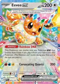 Eevee ex - 075/131 - Double Rare - 075/131 - Inglés