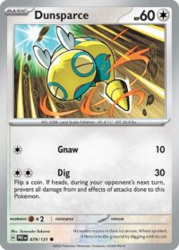 Dunsparce - Common Reverse Holo - 079/131 - Inglés